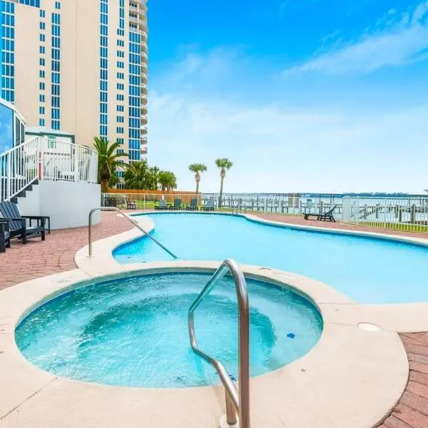 Gulf Shores में, होटल Bel Sole 1102 Spacious water view beach access