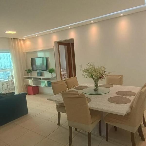 Apto 2 quartos suíte até 5 pessoas 600 mt praia - Foto 4