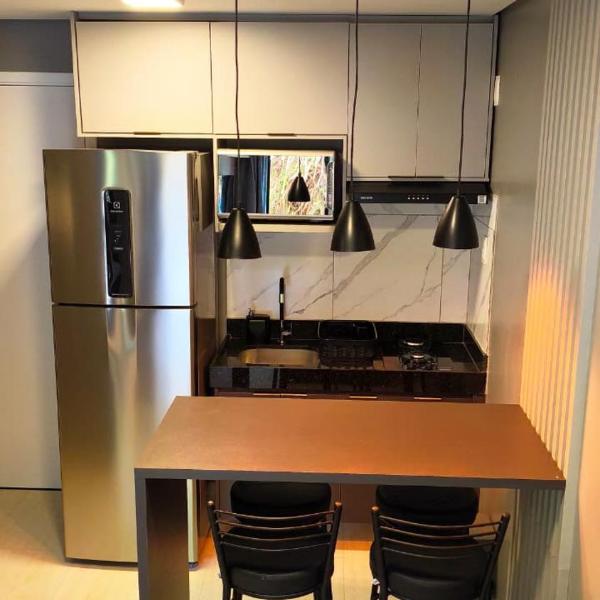 Apartamento Pé na areia com estacionamiento e kit praia - Foto 4