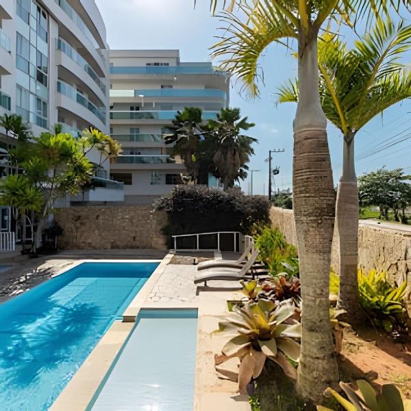Lindo Apto, Prédio beira mar c/ Piscina e Hidro - Foto 4