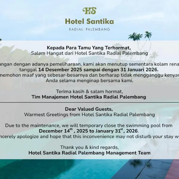 Hotel Santika Radial Palembang, hotel en Palembang