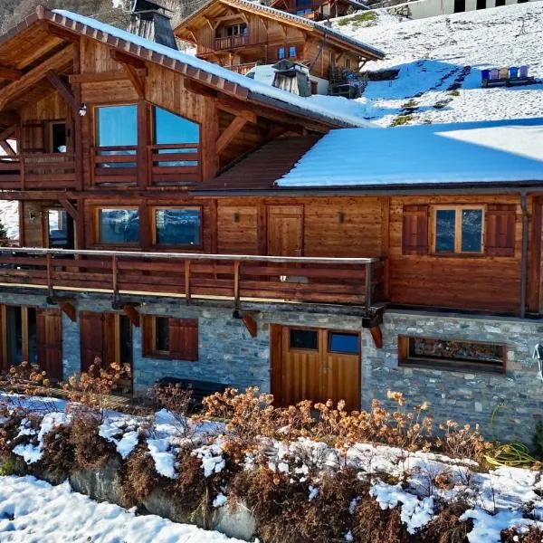 Chalet face au Mont-blanc, ξενοδοχείο σε Sallanches