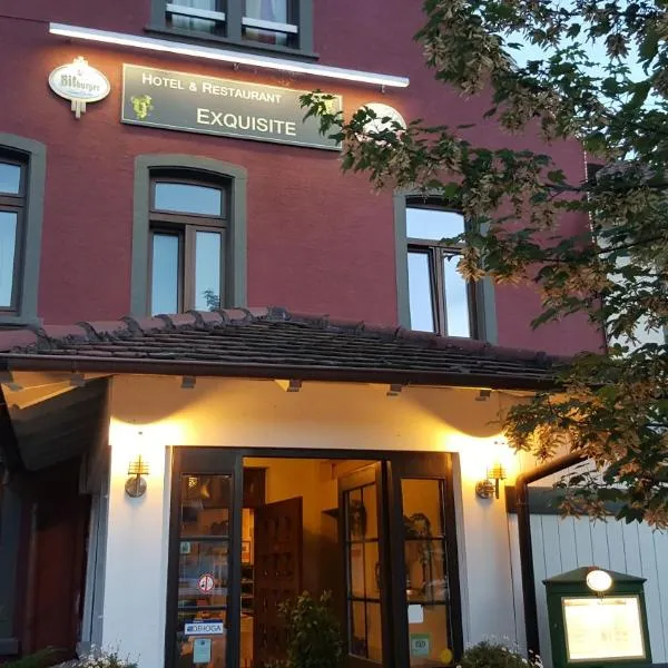 Restaurant & Hotel Exquisite, hotel en Freinsheim
