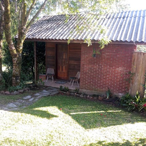 Cabana em meio a natureza próximo ao centro
