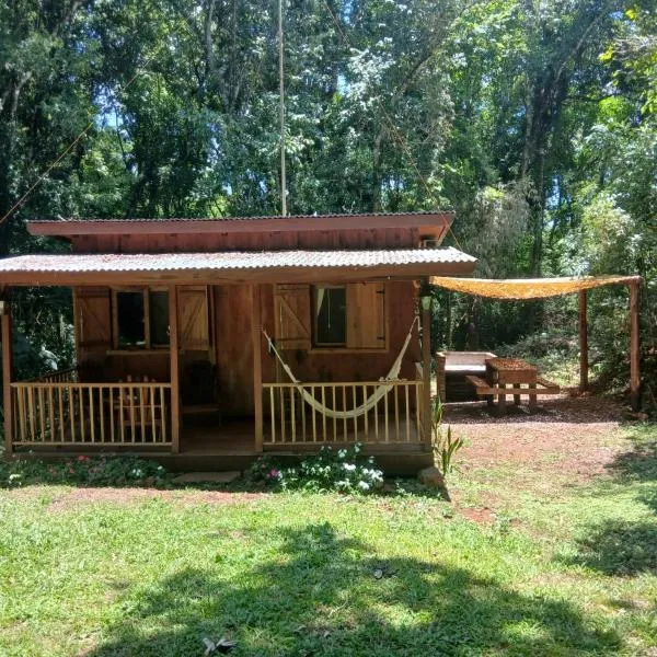 Cabaña Canto do Urutaú, hotel in El Soberbio