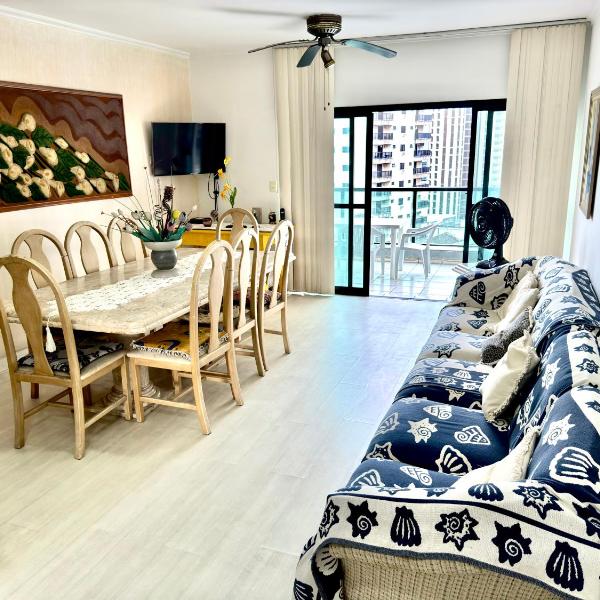Apartmento Astúrias! Ar Varanda Vaga de Garagem 2 Quartos 100m2! 2 Qdas da Praia!