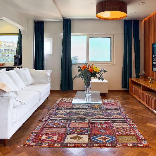 HR.171- Loft contemporâneo de 85m2 com 2 suítes e vista panorâmica da cidade para alugar em Ipanema