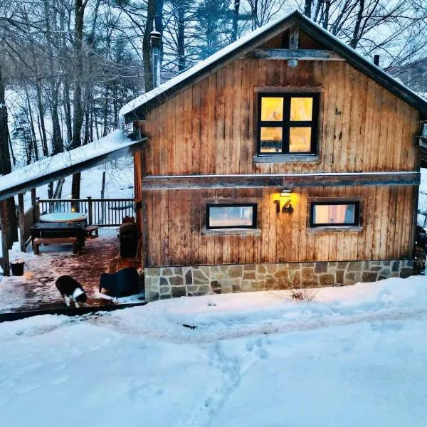 Viesnīca Le 14 Chalets Howard - Spa-Shower-Hammock-Bromont pilsētā Bromonta