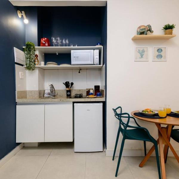 Studio inspirado em Athos Bulcao, AC, WiFi, TV - Foto 3