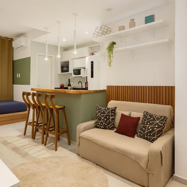 7Soul Green - Apartamento Completo na Lapa, Silencioso, itens exclusivos e perto de tudo - Foto 4