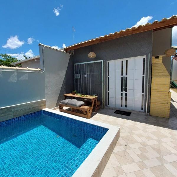 Casa na praia - 800m do mar - 10 pessoas - Itanhaém -SP