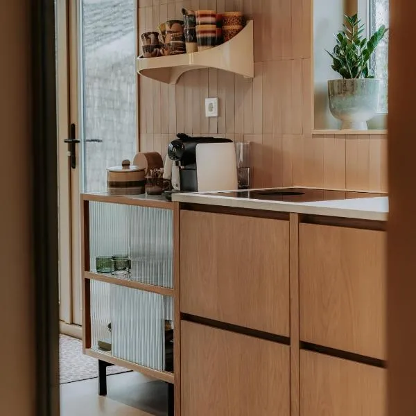 Design Lodge It Sluske Luxe Relax aan Water en Weilanden, hotel in Raerd