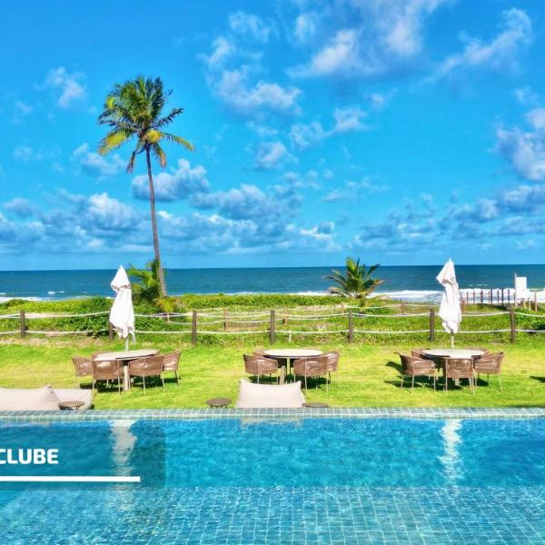 Apê 3/4 Pé na Areia Guarajuba Vista Mar Exclusivo