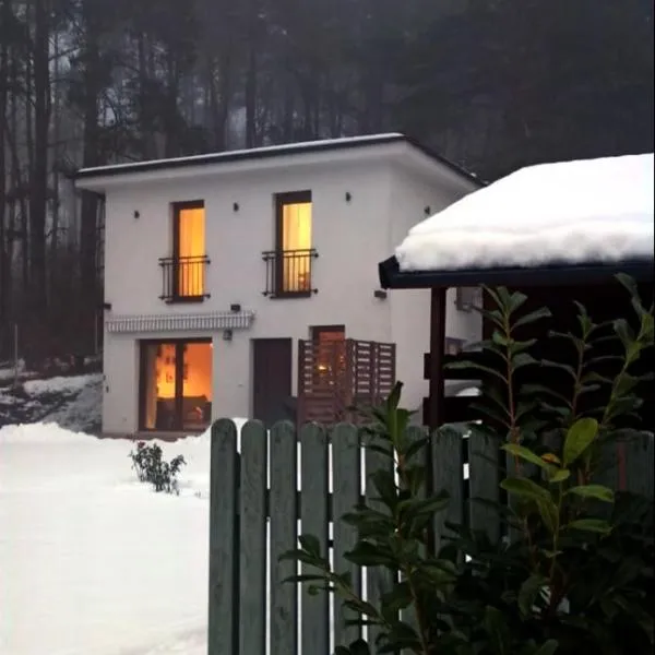 Cicho-Ciszej Dom całoroczny 7-osobowy, ξενοδοχείο σε Gąsawa