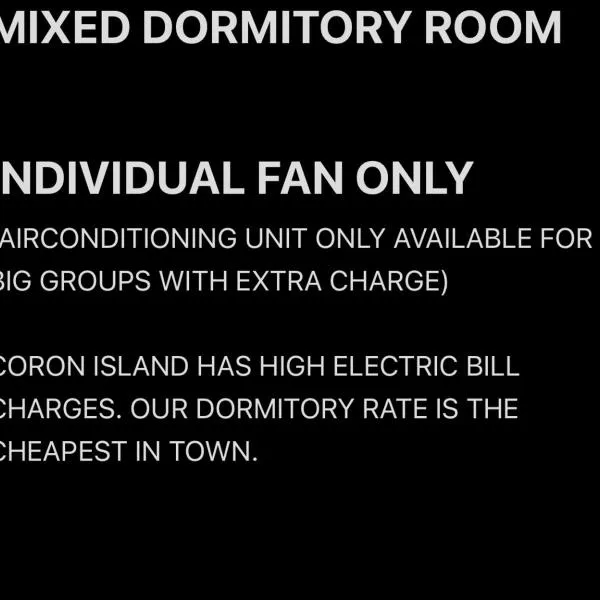 Carillo guest house, hotel v destinaci Coron