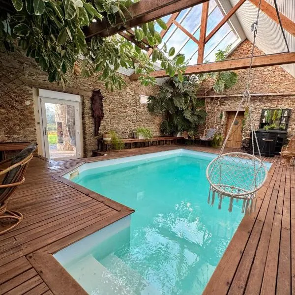 Le grand Brandonné, hotel in Loiré