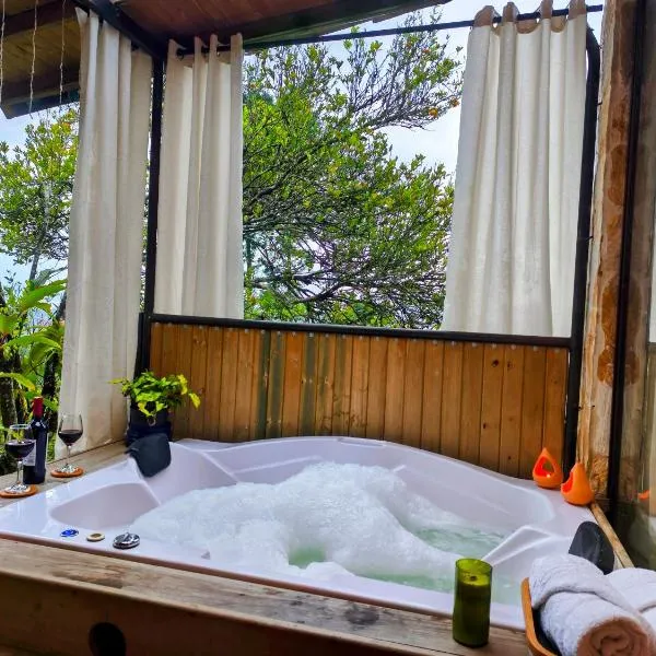 과르네에 위치한 호텔 CABAÑAS MONTEVERDE - Guarne ANT