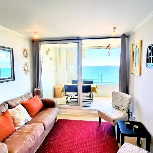 Bella Vista en Costa de Montemar Concón, hotelli kohteessa Concón