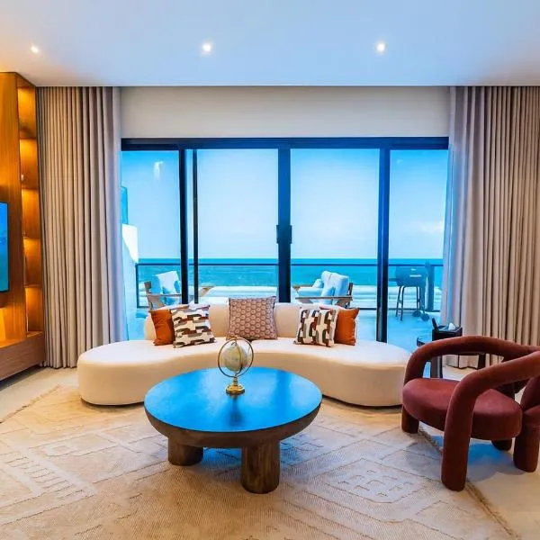 Luxury Seaview Apartment with a Private Balcony，位于阿可贺巴的酒店