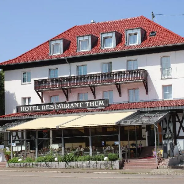 Hotel Restaurant Thum，巴林根的飯店