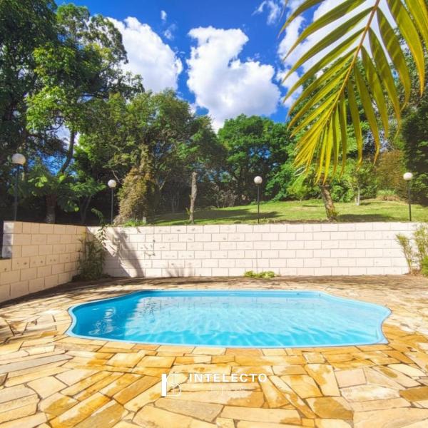 Chácara c/ Piscina, Churrasqueira com vista linda