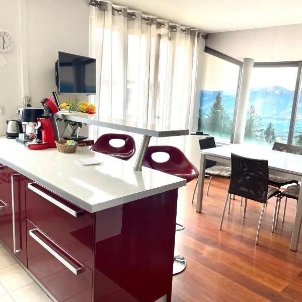 Appartement en plein cœur d'Aix-les-Bains，位于艾克斯莱班的酒店