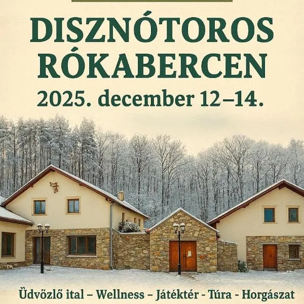 Rókabérc Vadászház Hotel, ξενοδοχείο σε Erdobenye