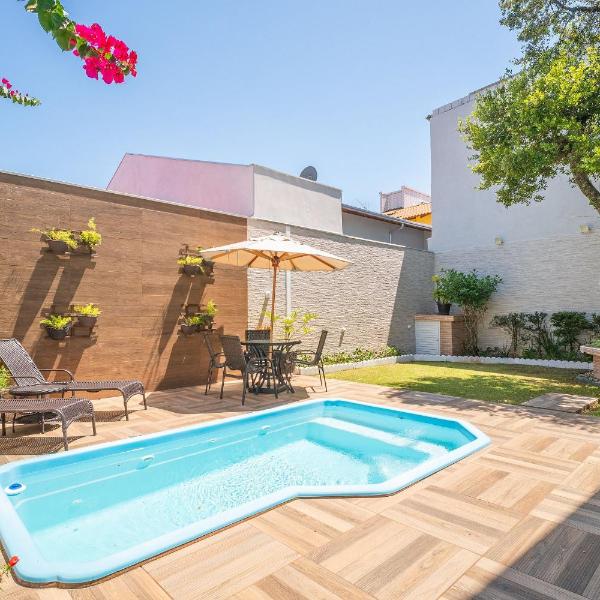 Casa com piscina, área de lazer com 08 dormitórios - Foto 5
