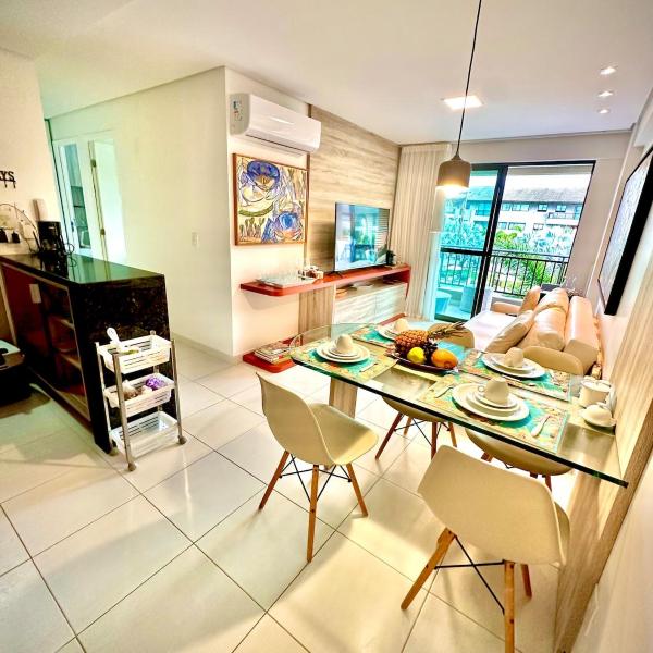 Muro Alto Beira Mar Ecolife Residence 01 qto Área completa de lazer