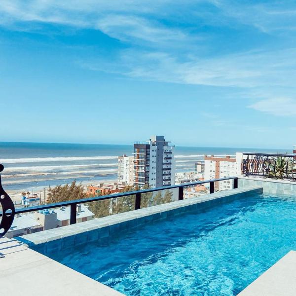 Apto 2 quadras da praia, perto da praça Boianovski