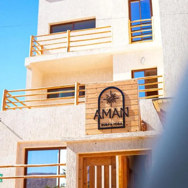 Aman surf paddle yoga, hotel i Imsouane