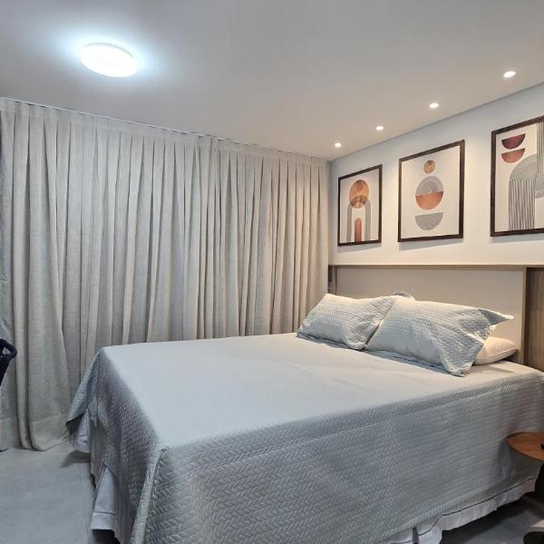 Lindo Flat no Jardins Al Mare - Apart-Hotel frente MAR Cabo Branco