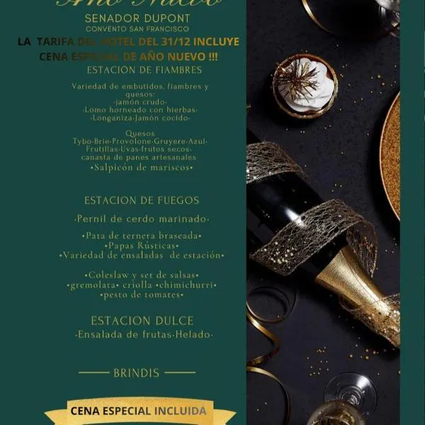 Senador Dupont- Convento San Francisco & Arboles, hotel v destinaci Tigre