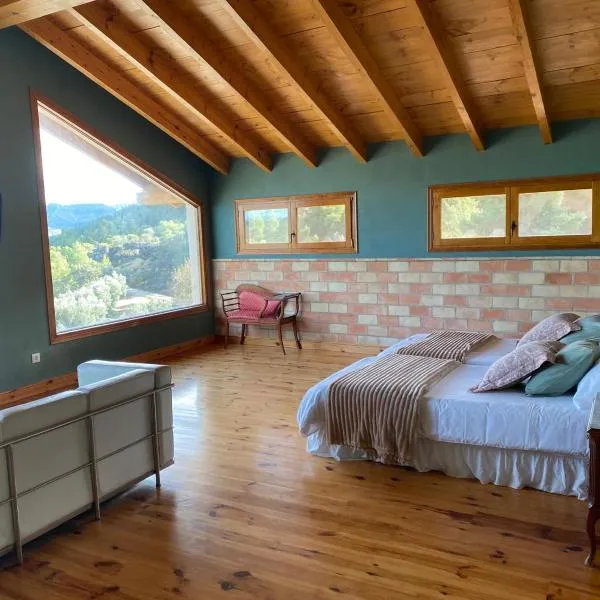 MASIA MAS DE LA CREU、バルデロブレスのホテル