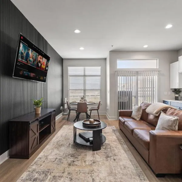 Luxury Skyline Escape, FIFA World Cup, King Bed, Free Parking, DT View, Sauna, khách sạn ở Dallas