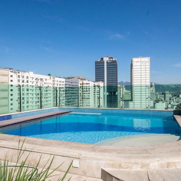 Studio alto padrão com piscina no Rio de Janeiro