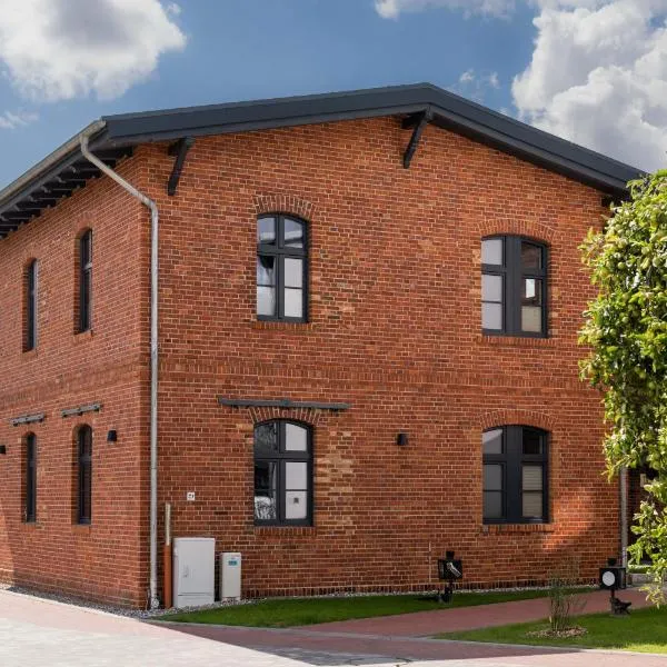 Lokschuppen Pasewalk- Gästehäuser mit DZ, EZ und Küche, hotel a Pasewalk