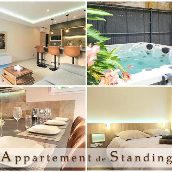 Appartement de standing avec jacuzzi – hotel w mieście Le Val