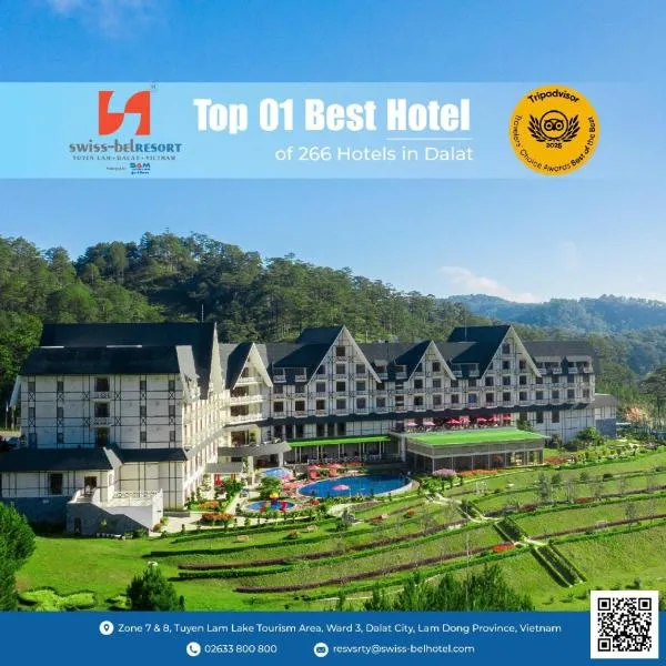 Swiss-Belresort Tuyen Lam, hotel v destinaci Da Lat