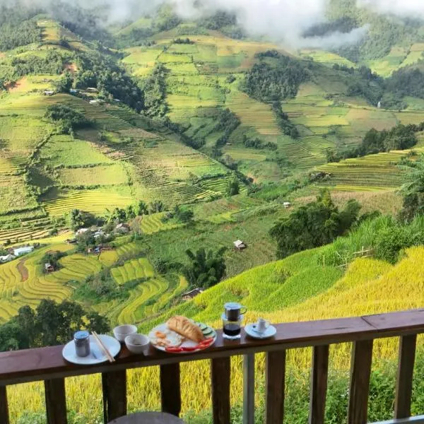 Mu Cang Chai Big View Homestay - Rice Terrace & Mountain View, hotel i Mù Cang Chải