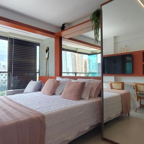 ZN Barra design localização privilegiada e piscina