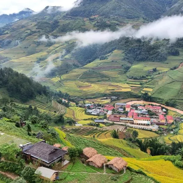Mu Cang Chai Big view homestay, tour & vegetarian，位于Mù Cang Chải的酒店