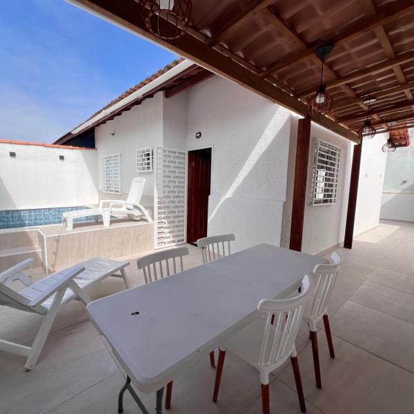 Casa Aconchegante em Itanhaem- Piscina e Churrasqueira 10 pessoas - Foto 5