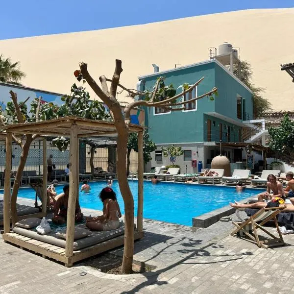 Viajero Huacachina Hostel、イカのホテル