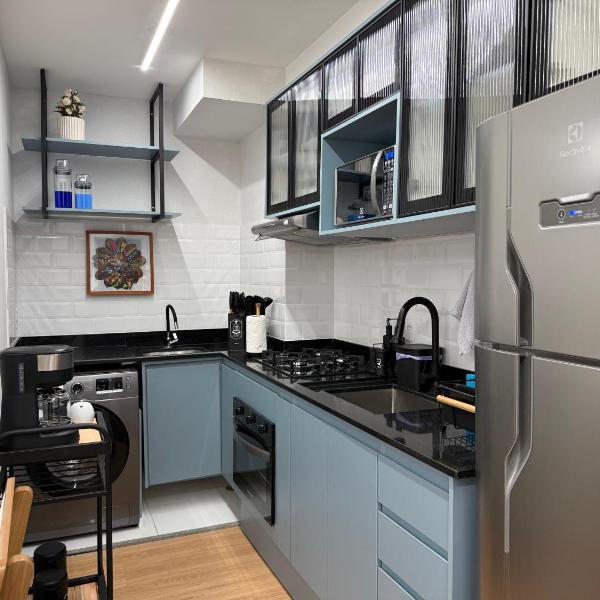 Apartamento novo completo no coração de São Paulo com 2 quartos próx ao Theatro Municipal e Vale Anhangabaú - Foto 4