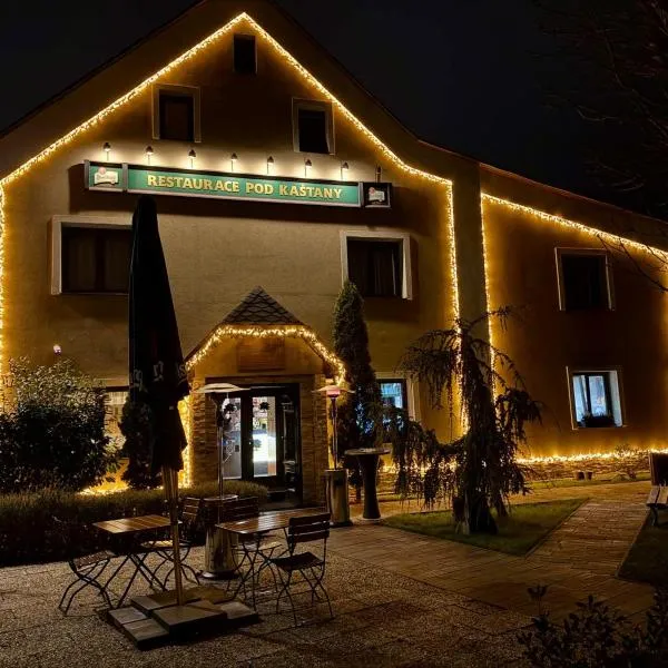 Hotel & Restaurant Pod Kaštany, hotel in Krupka - Marsov