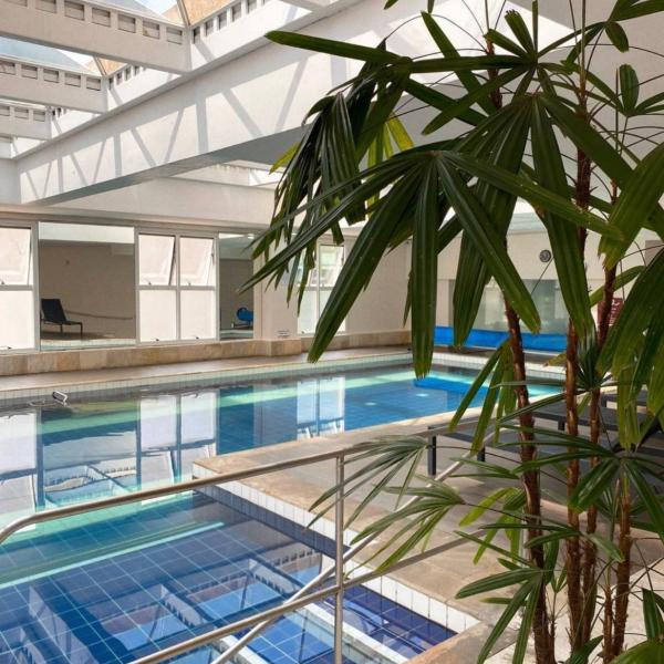 Alphaville Exclusivo Hospedagem Moderna a Passos do Centro Comercial - Foto 4