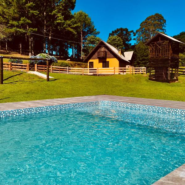 Cabanas em Canela - Leão da Tribo de Judá- Refúgio com Piscina - Foto 4
