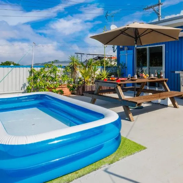 本部町瀬底島一棟貸でプライベート空間で夜は満天の星空Dcottage, Hotel in Sesoko