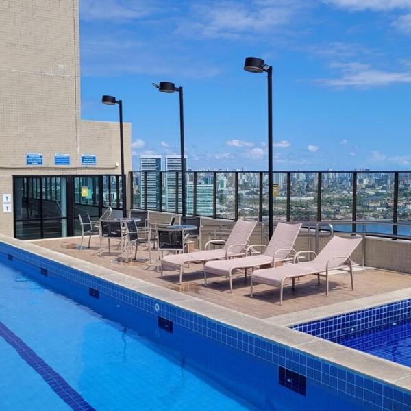 Flat-type apartment, near the beach and Rio Mar